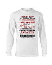 SHE IS MY WHOLE WORLD - GIFT FOR GRANDDAUGHTER Long Sleeve Tee tile