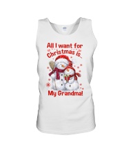 ALL I WANT FOR CHRISTMAS IS MY GRANDMA - BEST GIFT FOR GRANDCHILD Unisex Tank tile