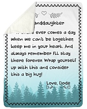 I'LL STAY THERE FOREVER - FROM GRANDMA TO GRANDSON Sherpa Fleece Blanket tile