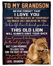 I BELIEVE IN YOU - FROM GRANDMA TO GRANDSON Small Fleece Blanket - 30" x 40" front