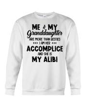 I Am Her Accomplice - Perfect Gift For Grandma Crewneck Sweatshirt tile