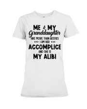 I Am Her Accomplice - Perfect Gift For Grandma Premium Fit Ladies Tee tile