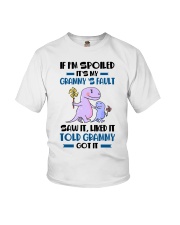LIKED IT TOLD GRAMMY - GIFT FOR GRANDCHILDREN Youth T-Shirt front