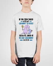 LIKED IT TOLD GRAMMY - GIFT FOR GRANDCHILDREN Youth T-Shirt garment-youth-tshirt-front-01