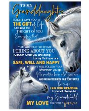 The Gift Of Life - Best Gift For Granddaughter 11x17 Poster front