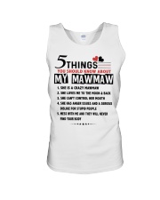 5 THINGS YOU SHOULD KNOW ABOUT MY MAWMAW Unisex Tank tile