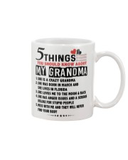 5 THINGS YOU SHOULD KNOW ABOUT MY GRANDMA Mug tile