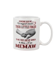 THEY ARE MY WORLD - PERFECT GIFT FOR MEMAW Mug tile