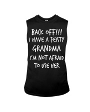 BACK OFF I HAVE A FEISTY - GRANDMA Sleeveless Tee tile
