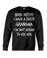 BACK OFF I HAVE A FEISTY - GRANDMA Crewneck Sweatshirt tile