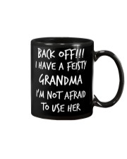 BACK OFF I HAVE A FEISTY - GRANDMA Mug tile