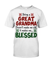 Being A Great Grandma- Perfect Gift For Grandma Premium Fit Mens Tee tile