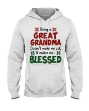 Being A Great Grandma- Perfect Gift For Grandma Hooded Sweatshirt tile