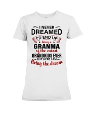THE CUTEST GRANDKIDS - PERFECT GIFT FOR GRANMA Premium Fit Ladies Tee tile
