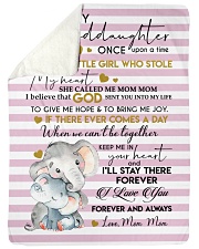 MY HEART - MOM MOM TO GRANDDAUGHTER Sherpa Fleece Blanket tile