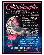 The Gift Of Life - Lovely Gift For Granddaughter Small Fleece Blanket - 30" x 40" front