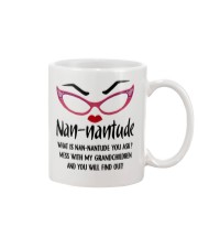 LOVELY SHIRT FOR YOUR GRANDCHILD FROM GRANDMA Mug tile
