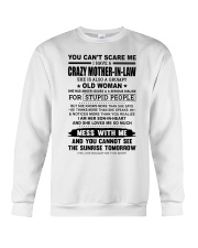 YOU CAN'T SCARE ME - MOTHER-IN-LAW TO SON-IN-LAW Crewneck Sweatshirt tile