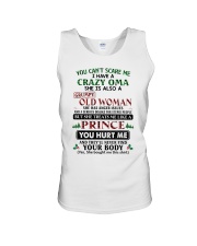 I HAVE A CRAZY OMA - BEST GIFT FOR GRANDSON Unisex Tank tile