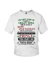 I HAVE A CRAZY OMA - BEST GIFT FOR GRANDSON Youth T-Shirt tile
