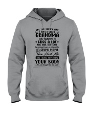 I'M THE LUCKY ONE - BEST GIFT FOR GRANDKID Hooded Sweatshirt tile