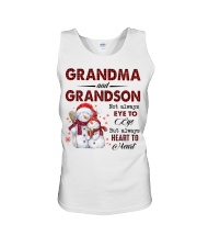 Grandma And Grandson Not Always Eye To Eye Unisex Tank tile