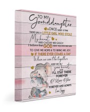 I'LL STAY THERE FOREVER - GIGGY TO GRANDDAUGHTER 11x14 Gallery Wrapped Canvas Prints front