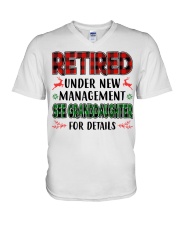See Grandkids For Details - Perfect Gift For Grandma V-Neck T-Shirt tile