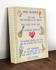 THE LIGHT OF MY SOUL - BEST GIFT FOR GRANDSON 11x14 Gallery Wrapped Canvas Prints aos-canvas-pgw-11x14-lifestyle-front-17