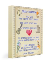 THE LIGHT OF MY SOUL - BEST GIFT FOR GRANDSON 11x14 Gallery Wrapped Canvas Prints front