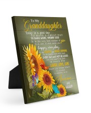 FOLLOW YOUR DREAMS - TO GRANDDAUGHTER FROM MAMAW Easel-Back Gallery Wrapped Canvas tile