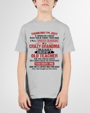 I'M JUST A SPOILED CHILD - GREAT GIFT FOR GRANDSON Youth T-Shirt garment-youth-tshirt-front-01