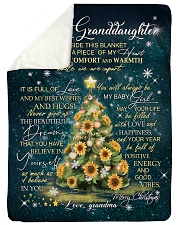 MERRY CHRISTMAS - SPECIAL GIFT FOR GRANDDAUGHTER Sherpa Fleece Blanket tile