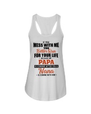 IF YOU MESS WITH ME - GREAT GIFT FOR GRANDCHILD Ladies Flowy Tank tile