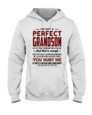 I'm Not A Perfect Grandson But My Crazy Grandmother Loves Me Hooded Sweatshirt tile