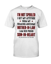 I AM HER PROUD SON-IN-LAW-BEST GIFT FOR SON-IN-LAW Classic T-Shirt tile