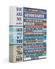 BELIEVE IN YOURSELF - GRANDMA TO GRANDDAUGHTER 11x14 Gallery Wrapped Canvas Prints front