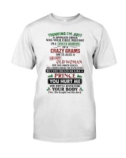 I'm A Spoiled Grandson Of A Crazy Grams Premium Fit Mens Tee tile