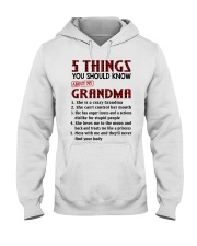 5 THINGS YOU SHOULD KNOW ABOUT MY GRANDMA Hooded Sweatshirt tile