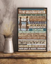 THE GIFT OF YOU - GREAT GIFT FOR GRANDDAUGHTER 11x17 Poster lifestyle-poster-3