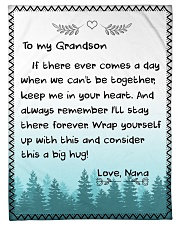 I'LL STAY THERE FOREVER GIFT FROM NANA TO GRANDSON Small Fleece Blanket - 30" x 40" front
