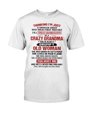 SEPTEMBER MARYLAND - GRANDMA TO GRANDDAUGHTER Premium Fit Mens Tee tile