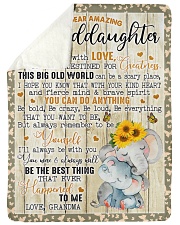 YOU CAN DO ANYTHING - BEST GIFT FOR GRANDDAUGHTER Sherpa Fleece Blanket tile