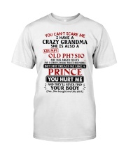 GRUMPY OLD PHYSIO - TO GRANDSON FROM GRANDMA Premium Fit Mens Tee tile