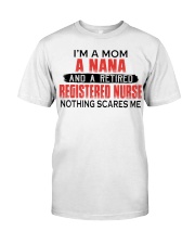 NOTHING SCARES ME - BEST GIFT FOR REGISTERED NURSE Premium Fit Mens Tee tile