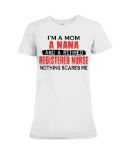 NOTHING SCARES ME - BEST GIFT FOR REGISTERED NURSE Premium Fit Ladies Tee tile