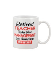 UNDER NEW MANAGEMENT - PERFECT GIFT FOR TEACHER Mug tile