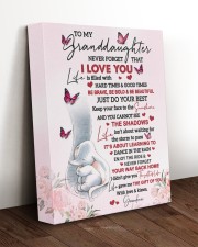 Just Do Your Best - Amazing Gift For Granddaughter 11x14 Gallery Wrapped Canvas Prints aos-canvas-pgw-11x14-lifestyle-front-17
