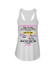 LOTS OF LOVE - BEAUTIFUL GIFT FOR GRANDDAUGHTER Ladies Flowy Tank tile