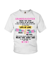 LOTS OF LOVE - BEAUTIFUL GIFT FOR GRANDDAUGHTER Youth T-Shirt front